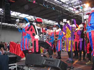 Pepernotenband op het Sint Kids Festival